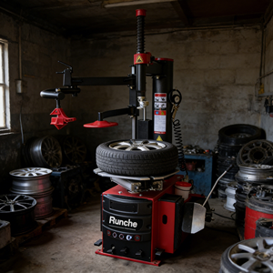 Changeur de <span class=keywords><strong>pneus</strong></span> Runche TC-31 avec bras mécanique, diamètre de roue maximal 1040 mm, compatible avec <span class=keywords><strong>les</strong></span> <span class=keywords><strong>pneus</strong></span> de voiture - Product Image 2