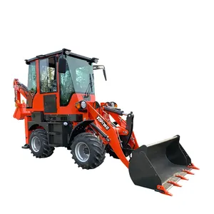 TBL15-10 Chinese Cheap New Hydraulic Agricultural Backhoe Wheel Loader with CE for Sale by Sea