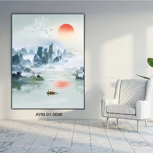 Peintures décoratives <span class=keywords><strong>de</strong></span> <span class=keywords><strong>paysage</strong></span> d'<span class=keywords><strong>encre</strong></span> et <span class=keywords><strong>de</strong></span> lavage <span class=keywords><strong>de</strong></span> style <span class=keywords><strong>chinois</strong></span> Art <span class=keywords><strong>chinois</strong></span> traditionnel - Product Image 1