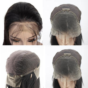 最便宜的人发假发达卡孟加拉国，耳朵天然头皮花边前假发 - Product Image 4