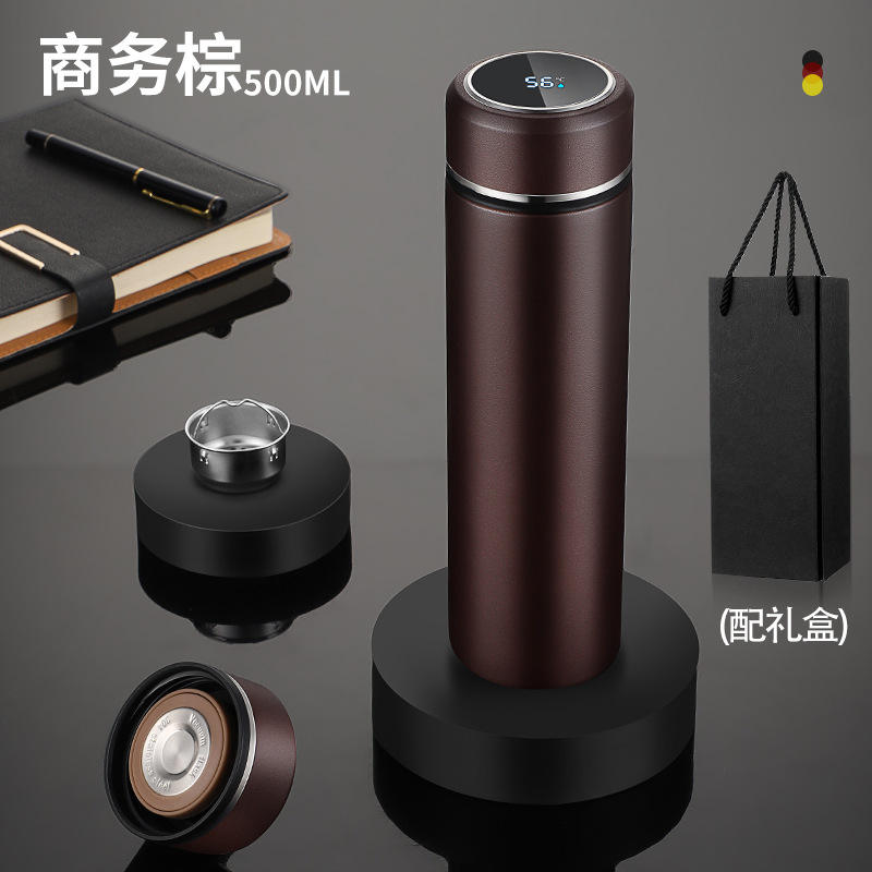 กล่องของขวัญมีฝาปิดอุ่นสีน้ำตาลสำหรับนักธุรกิจ316