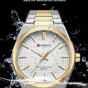 Casual Business Japan Movement <b>Diamond</b> <b>Watches</b> for Men Stainless Steel Bracelet Reloj Para Hombre curren 8439 - Product Image 6