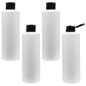 Envase Cosmético Cuadrado de Plástico HDPE Blanco Personalizado de 200 ml, Botella Vacía para Limpiador Facial, Loción para el Cuidado de la Piel y el Cuerpo - Product Image 1