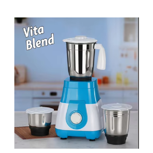 Mixeur-broyeur Vita Blend 600W avec 3 bacs en acier inoxydable, appareil de cuisine multifonction pour broyer et mélanger - Product Image 5