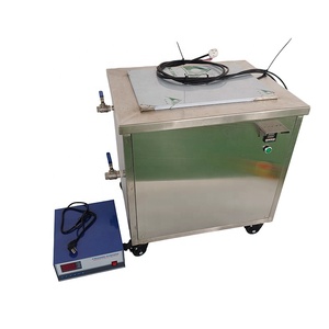 Nettoyeur à ultrasons multi-réservoirs personnalisé pour carburateurs, pièces moulées et blocs moteur, avec filtration, pulvérisation, rinçage et séchage - Product Image 1