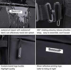 Sac de vélo gratuit avec poignée avant pour le cyclisme en plein air, sac de guidon de vélo imperméable personnalisé pour l'entraînement - Product Image 3