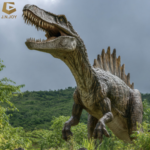 Modèle de dinosaure animatronique <span class=keywords><strong>Spinosaurus</strong></span> de simulation à l'échelle réelle SGAD199 pour parc à thème jurassique - Product Image 1