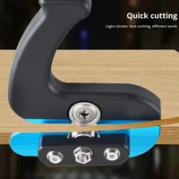 Cortador de Chapa de Madera, Cuchillo Manual para Recortar Chapa de Madera, Herramienta de Raspar de Borde Recto, Máquina de Cantos para Recortar