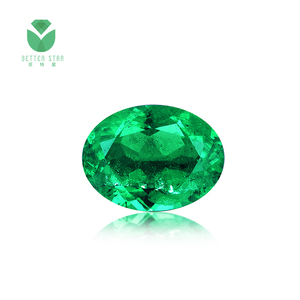 Bán Sỉ Đá Quý Ngọc Lục Bảo Trồng Trong Phòng Thí Nghiệm Hình Bầu Dục Đá Ngọc Lục Bảo Tổng Hợp Rộng Phòng Thí Nghiệm Thật 1-5 Carat Giá Đá Ngọc Lục Bảo Thật - Product Image 3