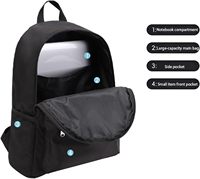 Mochila Deportiva Plegable de Lujo al por Mayor, Mochila Escolar con Logotipo Personalizado, Diseño Promocional de Marca, Material Oxford Antirrobo de Fábrica