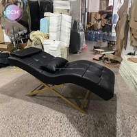 Couverture chauffante en velours de luxe chaise d'extension de cils ergonomique table de beauté lit de cils incurvé pour salon