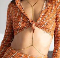 Chaîne de corps Sexy de plage pour femmes, mode d'été, perles de ventre de haute qualité, taille, chaîne de corps pour femmes