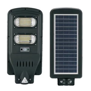 ไฟถนนโซลาร์เซลล์ 20W-60W IP65 พร้อมตัวควบคุม MPPT  วัสดุอะลูมิเนียมเกรด A แบบ All-in-One สำหรับสวนสนุกและถนน - Product Image 1