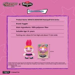 Peluche Ufficiale Originale delle Powerpuff Girls, Simpatiche e Stravaganti, 31cm-50cm, per Bambini da 0-24 Mesi - Product Image 4