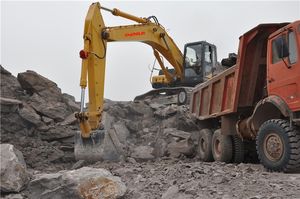 รถขุดขนาดใหญ่ 30 ตัน แบบตีนตะขาบ มาตรฐาน EPA พร้อมส่งแบบ FOB ที่เซี่ยงไฮ้ - Product Image 5