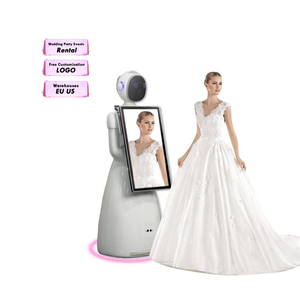 Đám cưới phổ biến di động thông minh ai <span class=keywords><strong>Robot</strong></span> iPad DSLR Photo Booth màn hình cảm ứng lớn giá cả phải chăng điều khiển từ xa với máy in - Product Image 1