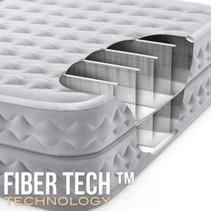 <span class=keywords><strong>INTEX</strong></span> 64488 64490 Colchón tamaño Twin/Queen Cama inflable de lujo de dos pisos Colchón de aire para <span class=keywords><strong>2</strong></span> personas Colchón flocado - Product Image 6