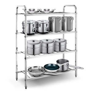 Thép Không Gỉ Lưu Trữ Nhà Bếp Giá Kệ Lưu Trữ Kệ Kệ Đơn Vị Điện Thoại Di Động Hệ Thống Giá Cho Siêu Thị - Product Image 1