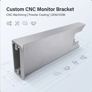 Fundición a presión de aluminio y mecanizado CNC de soporte de exhibición Stents de aleación Servicios de fundición personalizados - Product Image 1