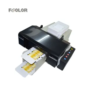 Fcolor Hot Koop Inkjet Pvc Card Productie Machine Voor Pvc Id Card Printing