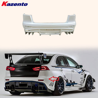 Pour Mitsubishi EVO 10 X CZ4A 07-16 VRS Style ultime pare-chocs arrière en fibre de verre