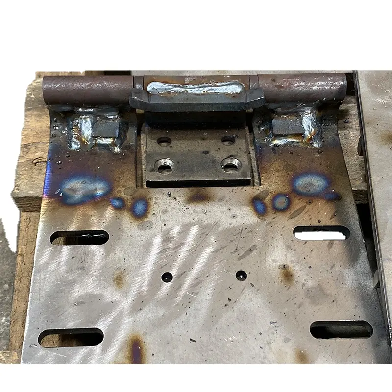Sheet metal fabrication laser cutting stamping welding metal door hinge metal parts