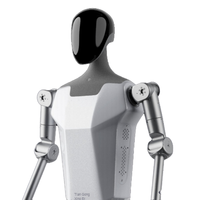 Robot de bienvenida humanoide de modelo grande de rendimiento comercial Robot de recepción de interacción de voz para invitados para equipos de servicio