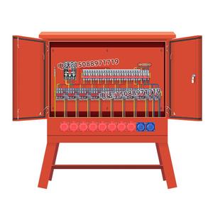 Boîte de distribution G CDQCN 380V 63A IP54 12 prises Alimentation électrique pour chantier de construction industriel - Product Image 1