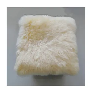 Factory Supply Australian Origin Sheepskin Seat Chair Pad Honey Color Cushion