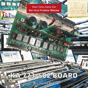 Используемая оригинальная плата управления KA 773-502 Roland-Leuze KA773 для 711022 700/200 печатной машины Roland запчасти - Product Image 3