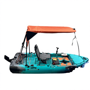 Kayak de pêche motorisé modulaire Yak Outdoors 2025, 2,74 m de large, en plastique, avec moteur GPS, facile à ranger, pour 2 personnes, idéal pour la pêche et le surf - Product Image 2