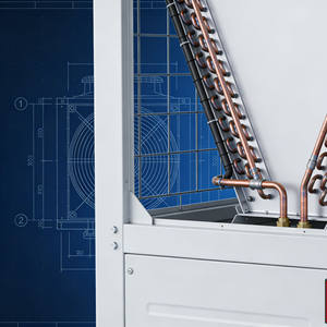 Sistema de Bomba de Calor Aire-Aire por Conductos para Calefacción y Refrigeración Centralizada de Toda la Edificio con Refrigerante R290 - Product Image 5