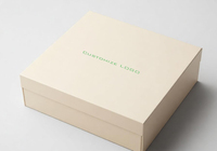 Boîte d'emballage personnalisée de luxe pour masseur facial de style tiroir, laminée mate et plaquée argent - Vente en gros usine