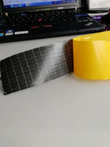 Tự adhensive cao su Sponge Dải NBR PVC cao su bọt băng với lưới keo - Product Image 2