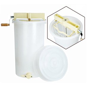 Nuevo Extractor Manual de Miel de Plástico de 2 Cuadros con Válvula de Miel para Apicultura - Product Image 3