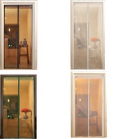 Moustiquaire pour porte, de grande taille, avec filet robuste