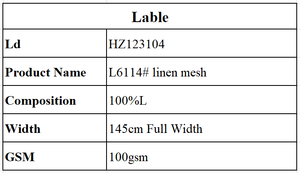 OEKO-TEX認定100% リネンメッシュ生地,通気性軽量軽量高級衣服無地染めシャツ女の子男の子 - Product Image 2