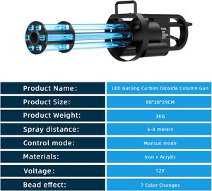 Topflashstar pistolet à air Co2 pistolet Original effet de scène Co2 Jet Machine Led Co2 <span class=keywords><strong>Dj</strong></span> pistolet pour discothèque fête de mariage - Product Image 3