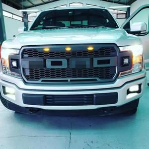 <span class=keywords><strong>F150</strong></span> 그릴 매트 블랙 랩터 스타일 그릴 변환 그릴 포드 F-150 편지 F R - Product Image 1