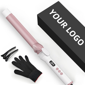 Haar Golver Dropshipping Pixie Cut Krultang Krultang Met Dubbele Spanning Professionele Salon Gebruiken Ionische Technologie Lange Barre - Product Image 1