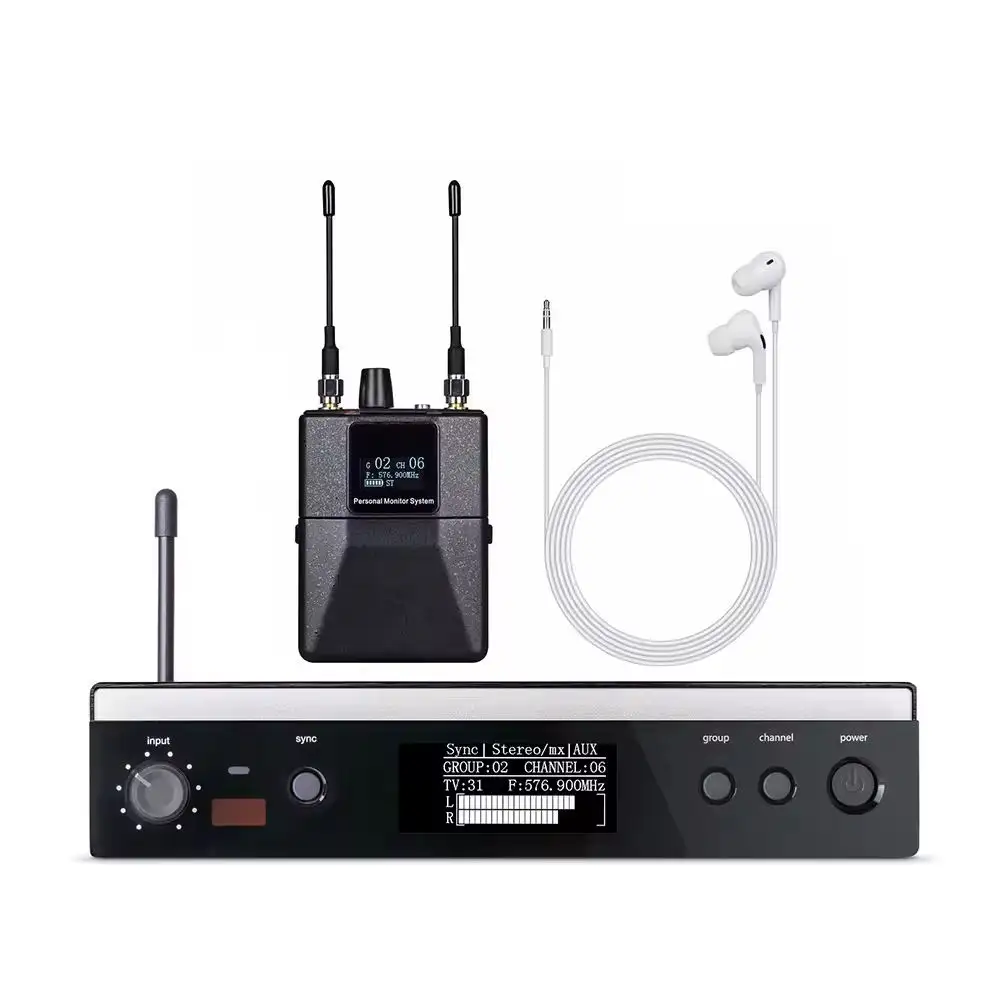 YHS PSM300 système de surveillance stéréo portable sans fil dans l'oreille casque de surveillance PSM 300 scène performance fête