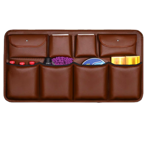 Organisateur de <span class=keywords><strong>voiture</strong></span> Portable Modules de stockage détachables <span class=keywords><strong>coffre</strong></span> siège arrière organisateur suspendu cuir <span class=keywords><strong>plastique</strong></span> maille Polyester <span class=keywords><strong>Protection</strong></span> - Product Image 1