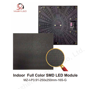 โมดูลจอแสดงผล LED SMD P3.91 สำหรับติดตั้งภายในอาคาร แผงจอวิดีโอวอลล์ LED สำหรับการโฆษณา - Product Image 2