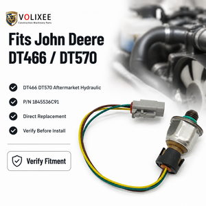 Capteur de pression d'injection de carburant 1845536C91 compatible avec les moteurs diesel International DT466E DT570 Rail - Product Image 6