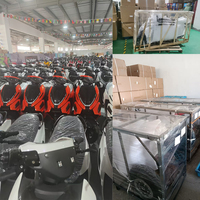 Motocicleta Eléctrica de Fábrica OEM de 60v 72v con SKD CKD 3000W, Scooter Eléctrico Todoterreno de Largo Alcance, Bicimoto Eléctrica para Adultos