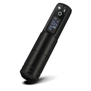 1800mAh Digital Wireless Tattoo Pen Machine Kit Rechargeable Battery PMU Tattoo Supply for Professional Salon Use - Product Image 1