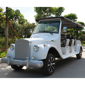 Voiture électrique de tourisme 8 places à toit ouvert pour parcs et complexes hôteliers - Product Image 1