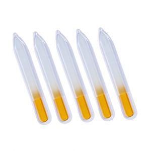 Lime à ongles jetable double face en verre cristal avec logo personnalisé pour manucure - Product Image 3