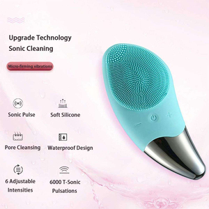 Brosse nettoyante visage électrique ultrasonique portable mini étanche à vibration pour soins de la peau – Offre spéciale - Product Image 2