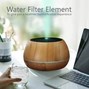 Diffuseur d'arômes ultrasonique LED avec minuterie 6H/9H et humidification contrôlée par application, capacité de 1000 ml pour usage domestique - Product Image 2